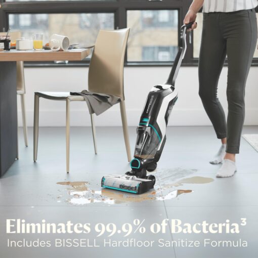 Bissell CrossWave Cordless Max Vacuum Mop All in One Wet and Dry Vac Combo Hard Floor Cleaner and Area Rugs, Cordless Mop, Pack-in Formulas Included, 2554A - Image 6