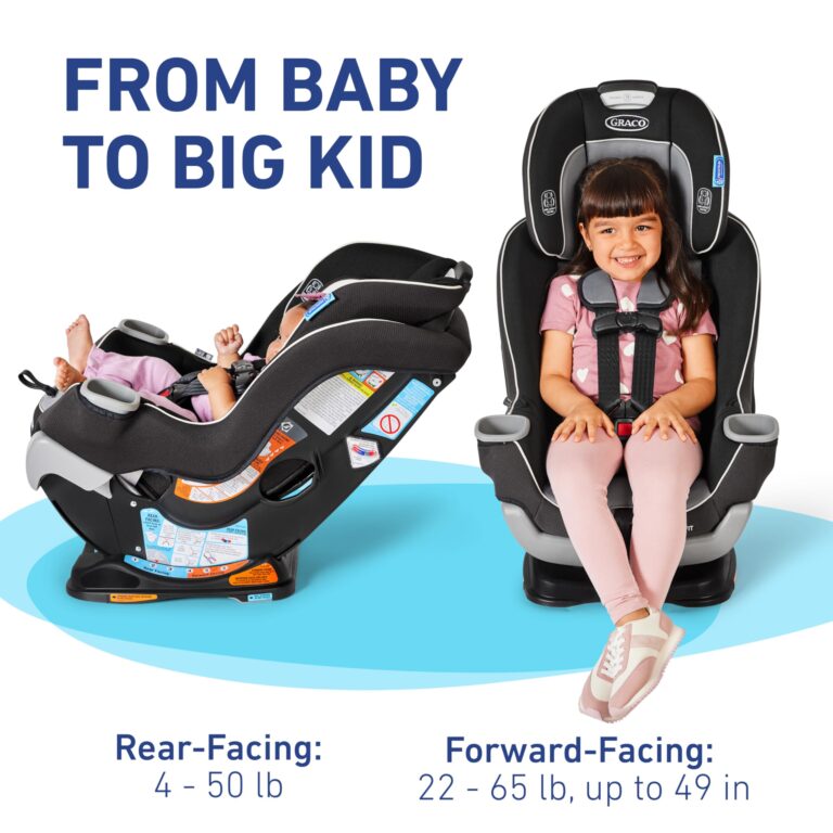 Graco Extend2Fit Convertible Car Seat, Rear-Facing and Forward-Facing, Extended Rear-Facing Seat Option, Redmond, Ideal for Newborns, Infants, and Toddlers - Image 6