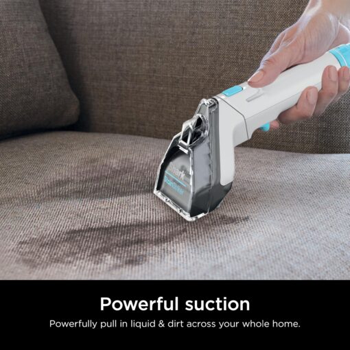 Shark PX201 StainStriker Portable Carpet & Upholstery Cleaner, Spot, Stain, & Odor Eliminator, 3 Attachments, Perfect for Pets, Carpet, Area Rugs, Couches, Upholstery, Cars & More, White - Image 7