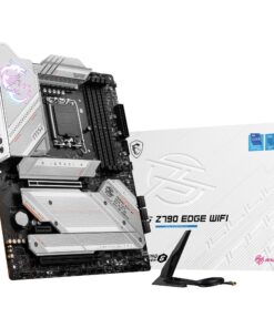 MSI MPG Z790 Edge WiFi Gaming Motherboard (Supports 12th/13th Gen Intel Processors, LGA 1700, DDR5, PCIe 5.0, M.2, 2.5Gbps LAN, USB 3.2 Gen2, Wi-Fi 6E, ATX) (Renewed)