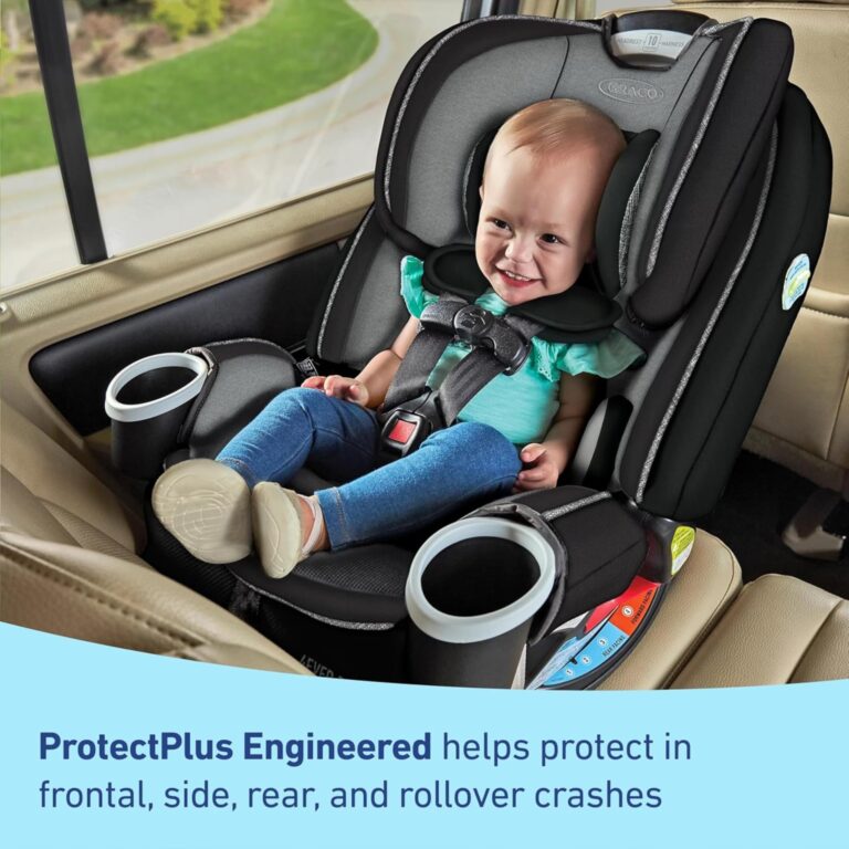 Graco 4Ever DLX 4-in-1 Car Seat, Grey, Infant to Toddler Car Seat, with 10 Years of Use, Rear-facing, Forward-facing and Booster Modes, Safe, Comfortable and Convenient - Image 7