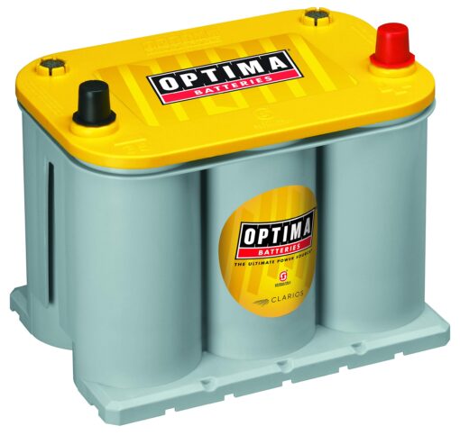 OPTIMA Batteries High Performance D35 YellowTop Dual Purpose Sealed AGM Car, Truck and SUV Battery, 620 CCA, Maintenance Free, Versitile Mounting