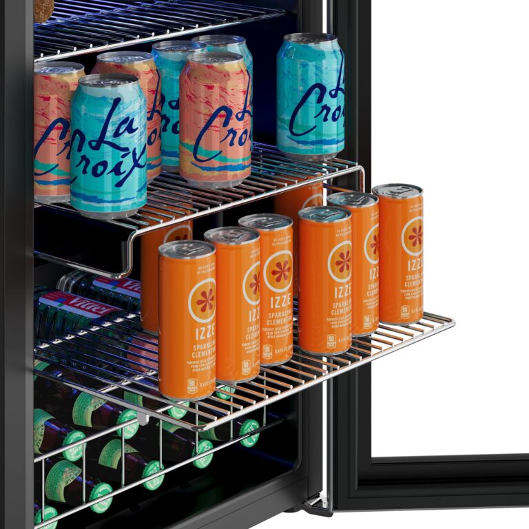 EdgeStar BWC91SS 17 Inch Wide 80 Can Capacity Extreme Cool Beverage Center - Image 9