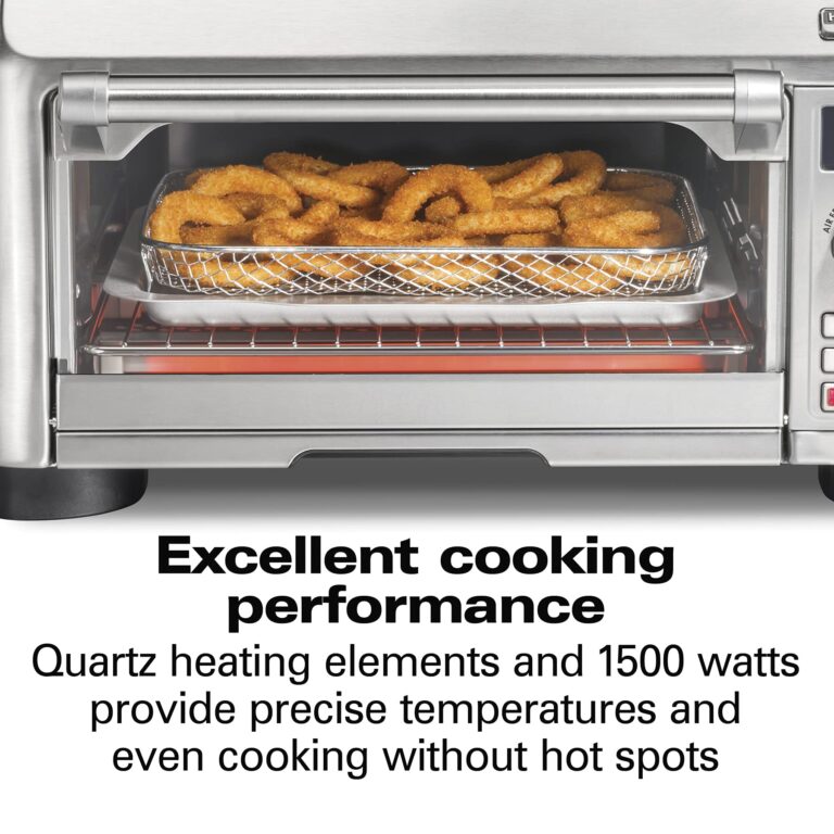Hamilton Beach Professional Sure-Crisp Digital Air Fryer Toaster Oven Combo with 6-in-1 Functionality, 1500 Watts, 10-inch Pizza / 4 Slice Capacity, Stainless Steel (31241) - Image 4