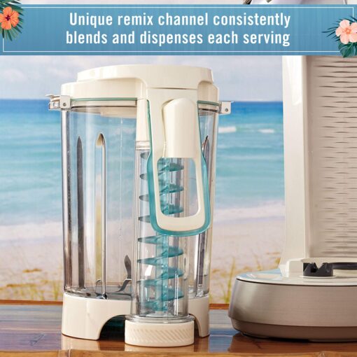 Margaritaville Bali Frozen Concoction Maker with Self-Dispensing Lever, Automated Drink Mixer for Smoothies, Margaritas, Daiquiris, and Colada, 60 oz. Jar, Gray - Image 5