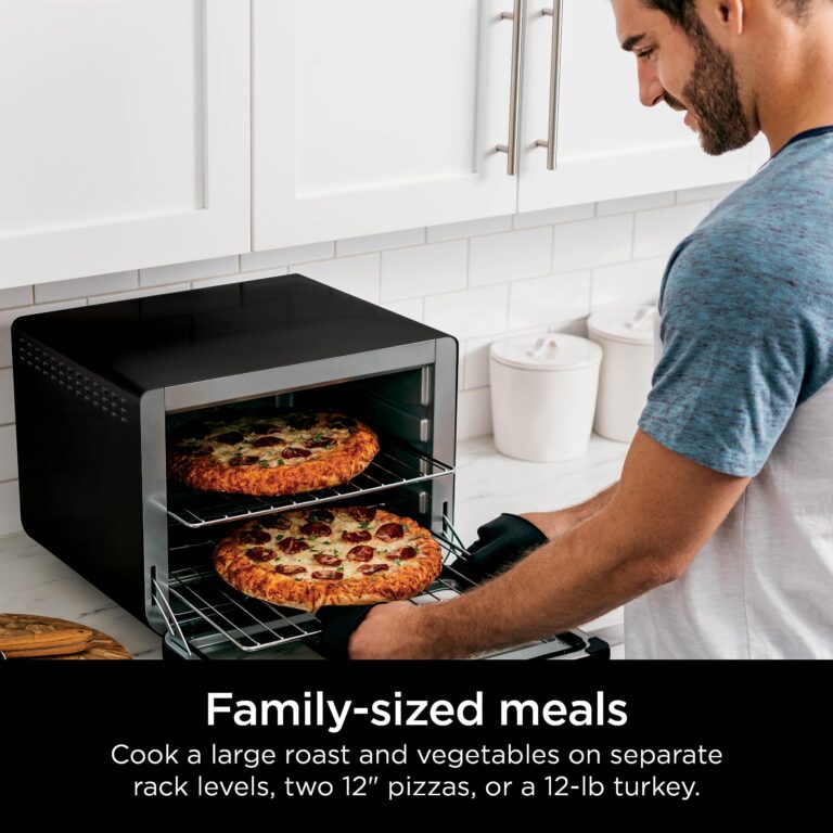 Ninja DT202BK Foodi 8-in-1 XL Pro Air Fry Oven, Large Countertop Convection Oven, Digital Toaster Oven, 1800 Watts, Black, 12 in. - Image 7