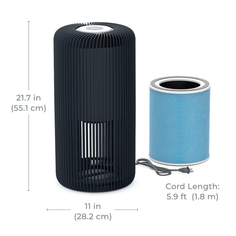 Pure Enrichment PureZone Turbo Smart Air Purifier for Large Rooms (1050 sq. ft. in 30 min.) - Energy Star Rated, 5 Stage Filtration, Smartphone Compatible, Traps Germs, Smoke, & Dust (Graphite) - Image 4