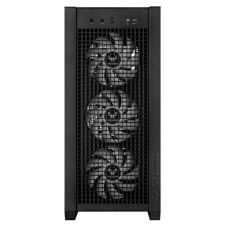 ASUS TUF Gaming GT302 ARGB ATX Mid-Tower Case Four 140 x 28 mm ARGB Fans for high Airflow and Static Pressure, Interchangeable Side Panel, Detachable top Panel, Hidden-Connector Motherboard Support - Image 19