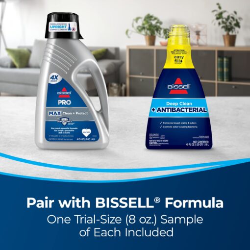 Bissell Little Green Pro Portable Carpet & Upholstery Cleaner and Car/Auto Detailer with Deep Stain Tool, 3" Tough Stain Tool, Plus Two 8 oz. Trial-Size Formulas, 3194 - Image 2