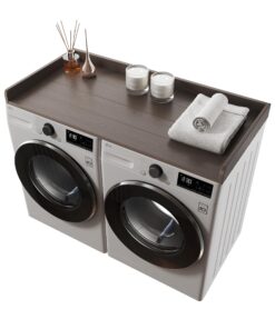 ClimbHope Washer Dryer Countertop HDPE No Installation - Washer and Dryer Topper Covers for The Top Laundry Room Organization and Storage Waterproof