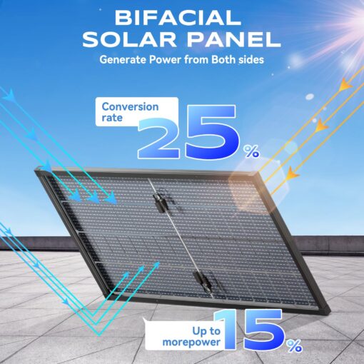WERCHTAY Solar Panel Kit 200W Solar Panels 30A PWM Solar Charge Controller A+ Cell Solar Panel Cables Connectors Brackets for RV Boats Battery Marine Home Outdoor Off-Grid System - Image 6
