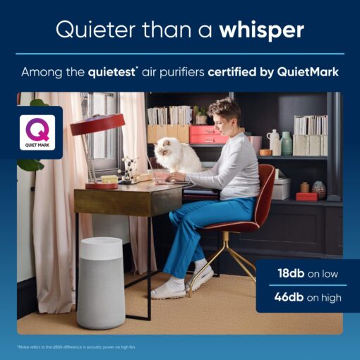 BLUEAIR Air Purifiers for Small Rooms, Bedroom, Cleans 1,052 sqft in one hour, HEPASilent Smart Air Cleaner for Home, Pets Allergies, Virus, Dust, Mold, Smoke - Blue Pure 411a Max - Image 6