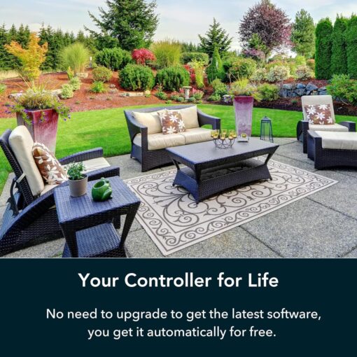 Rachio 3: 8 Zone Smart Sprinkler Controller (Simple Automated Scheduling + Local Weather Intelligence. Save Water w/ Rain, Freeze & Wind Skip), App Enabled, Works w/ Alexa, Fast & Easy Install - Image 3