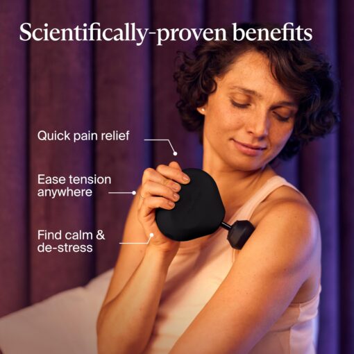 TheraGun Mini by Therabody (3rd Generation) – Ultra-Portable Massage Gun and Travel Essential for Fast, Effective Pain and Tension Relief Anywhere, Black - Image 9
