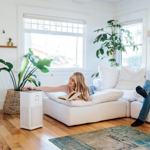 Medify MA-50 Air Purifier V3.0 with True HEPA H13 Filter | 2,640 ft² Coverage in 1hr for Smoke, Wildfires, Odors, Pollen, Pets | Removal to 0.1 Microns | White, 1-Pack - Image 4