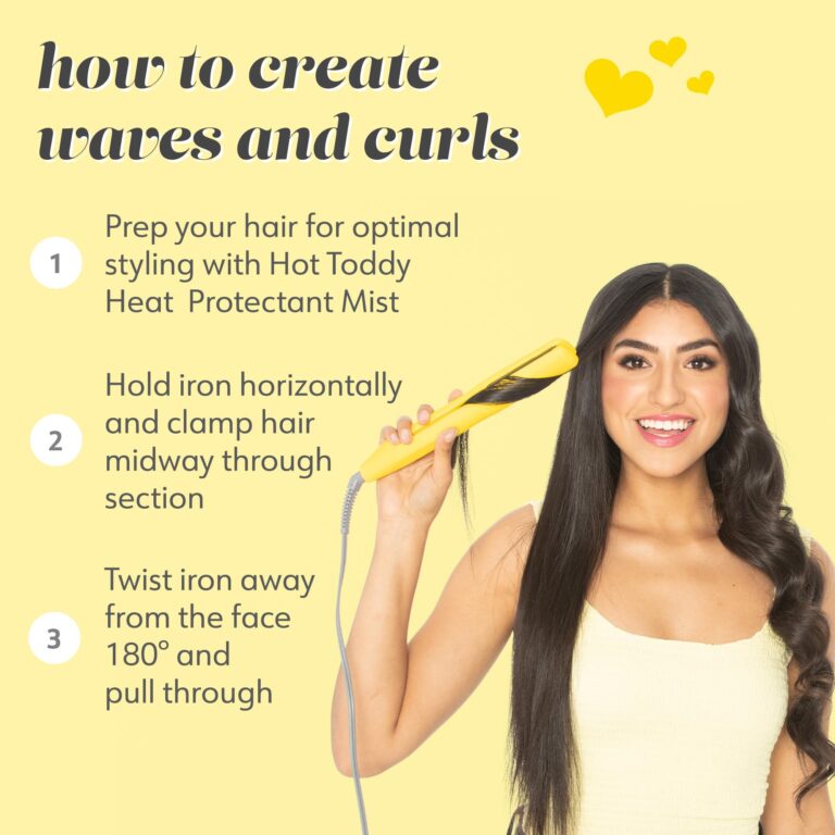 Drybar The Tress Press Straightening Iron 1.25" | Wider Size for Faster Styling | Ionic Technology for Smooth, Shiny Hair | Straighten or Wrap Around Barrel to Create Curls, Waves, or Sleek Styles - Image 3