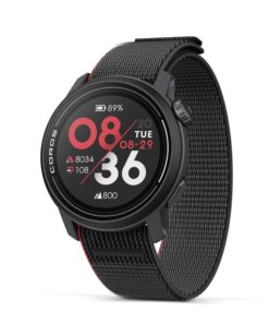 COROS PACE 3 GPS Sport Watch –Lightweight, Comfortable Running Watch, 17-Day Battery Life, Accurate GPS, Heart Rate Monitor, Navigation, Sleep Tracking, Training Plan, Run, Bike, and Ski- Black Nylon