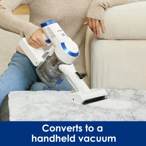 Tineco A10 Essentials Cordless Stick Vacuum Cleaner, Lightweight and Quiet,LED Headlights, Powerful Handheld Vacuum for Hard Floor Carpet with Attachments, Wall-Mounted Dock - Image 6