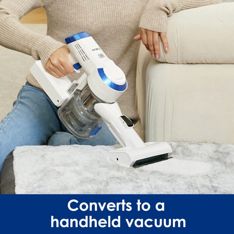 Tineco A10 Essentials Cordless Stick Vacuum Cleaner, Lightweight and Quiet,LED Headlights, Powerful Handheld Vacuum for Hard Floor Carpet with Attachments, Wall-Mounted Dock - Image 6
