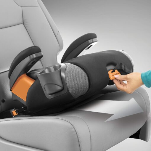 Chicco KidFit Zip Air Plus 2-in-1 Belt Positioning Booster Car Seat - Q Collection - Image 8