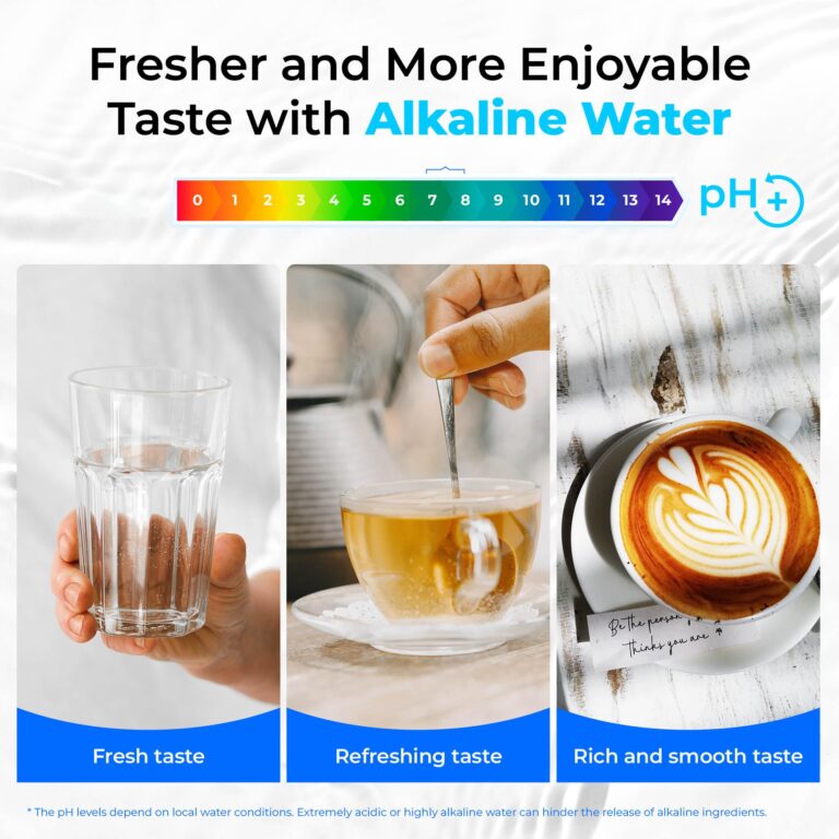 Waterdrop TSB-ALK 8 Layer High Capacity Slightly Alkaline Under Sink Water Filter, Reduces PFAS, PFOA/PFOS, Fluoride, Chlorine, Bad Taste & Odor, with Dedicated Faucet, Under Sink Water Filter - Image 9