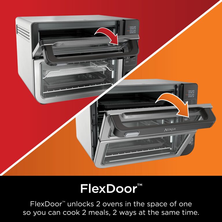 Ninja DCT401 12-in-1 Double Oven with FlexDoor, FlavorSeal & Smart Finish, Rapid Top Convection and Air Fry Bottom , Bake, Roast, Toast, Air Fry, Pizza and More, Stainless Steel - Image 11