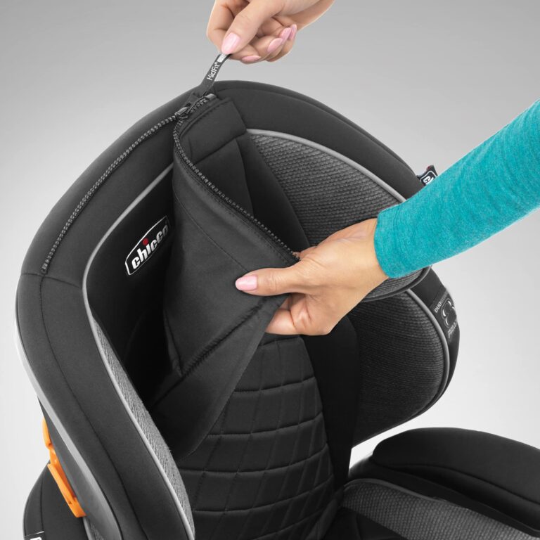 Chicco KidFit Zip Air Plus 2-in-1 Belt Positioning Booster Car Seat - Q Collection - Image 6