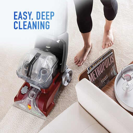Hoover PowerScrub Deluxe Carpet Cleaner Machine, FH50150NC + 64 oz Everyday Carpet Cleaner Solution, Deep Cleaning Carpet Shampoo, AH31924 - Image 6