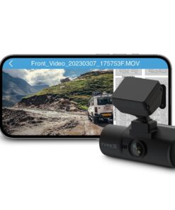 Type S S402 PRO 2-Channel Dash Cam with IR | 4K Front & 2K Cabin View | Optional 1080p Rear Camera | Enhanced Night Vision | Secure Mount | 24-Hr Surveillance | Wi-Fi & App Connectivity
