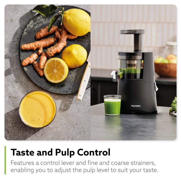 Hurom H-AA Slow Juicer, Matte Black - Image 5