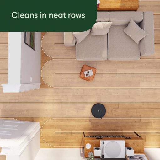 iRobot Roomba Vac Robot Vacuum (Q011) - Power-Lifting Suction, Quieter Cleaning Mode, Multi-Surface Cleaning, Cleans in Neat Rows, Easy to use, Self-Charging, Works with Alexa - Image 8