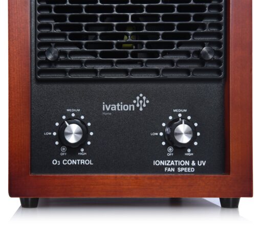 Ivation 5-in-1 HEPA Air Purifier & Ozone Generator, Ionizer & Deodorizer for Up to 3,700 Sq/Ft – Included HEPA, Carbon and Photocatalytic Filters, with UV Light and Negative Ion Generator - Image 4