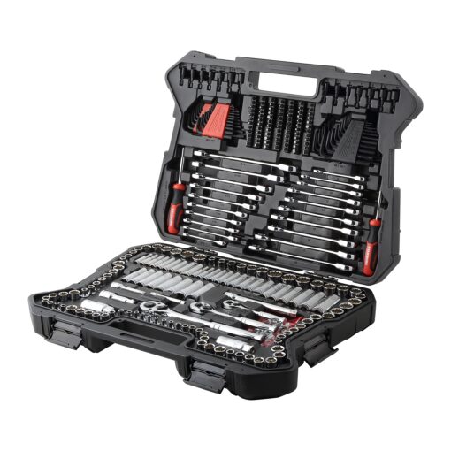 STARWORK True Mechanic 303-Piece Mechanics Tool Set and Socket Set, Professional, SAE/Metric