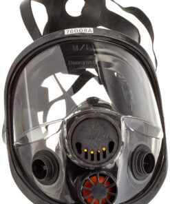NORTH Honeywell Safety Products 760008A Safety Products, 7600 Series Full Facepiece Respirator, Dual Cartridge, Medium/Large
