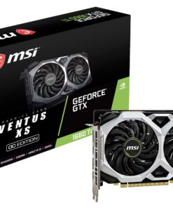 MSI Gaming GeForce GTX 1660 Ti 192-bit HDMI/DP 6GB GDRR6 HDCP Support DirectX 12 Dual Fan VR Ready OC Graphics Card (GTX 1660 TI VENTUS XS 6G OC)