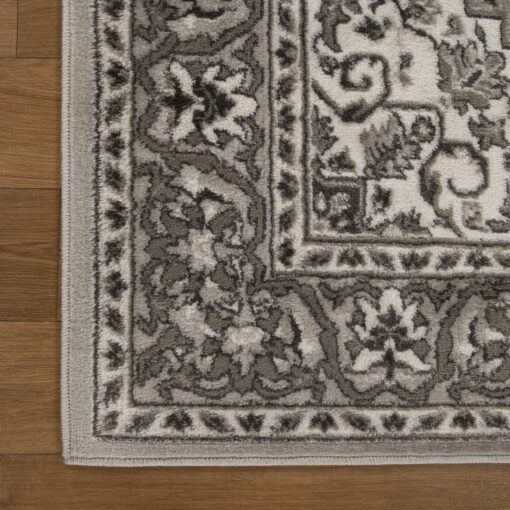Superior Glendale 3 Piece Indoor Area Rug Set, Jute Back, Oriental Floral Medallion Decor for Hallway, Office, Kitchen, Bedroom, Living Room Floors, Plush Rugs, 2' x 3', 2' 7" x 8', 5' x 8', Rivulet - Image 3