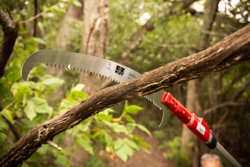 EZ Kut Professional Pole Saw 20’ Extendable - Manual Pole Saw for Tree Trimming. Branch Cutter with Double Hook for Branch Removal - Best Tree Pruner. Tree trimmer pole saw. Since 1988 - Image 2