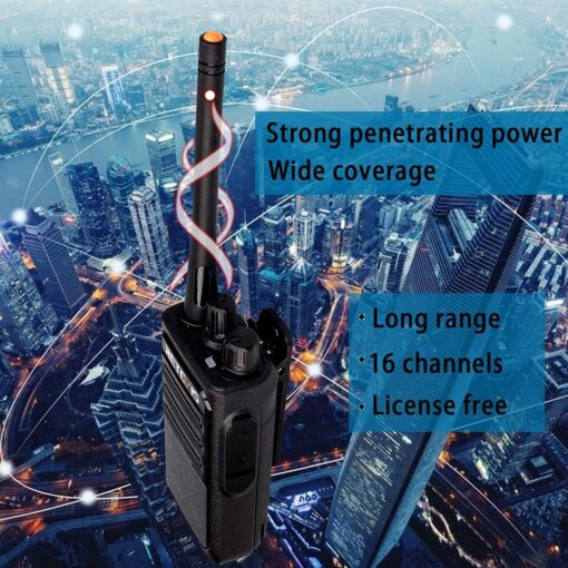 Retevis RT17 Walkie Talkie, Two Way Radio with USB Charging Base, VOX Handsfree Walkie Talkie for Business Healthcare School Restaurant Retail Church(10 Pack) - Image 9