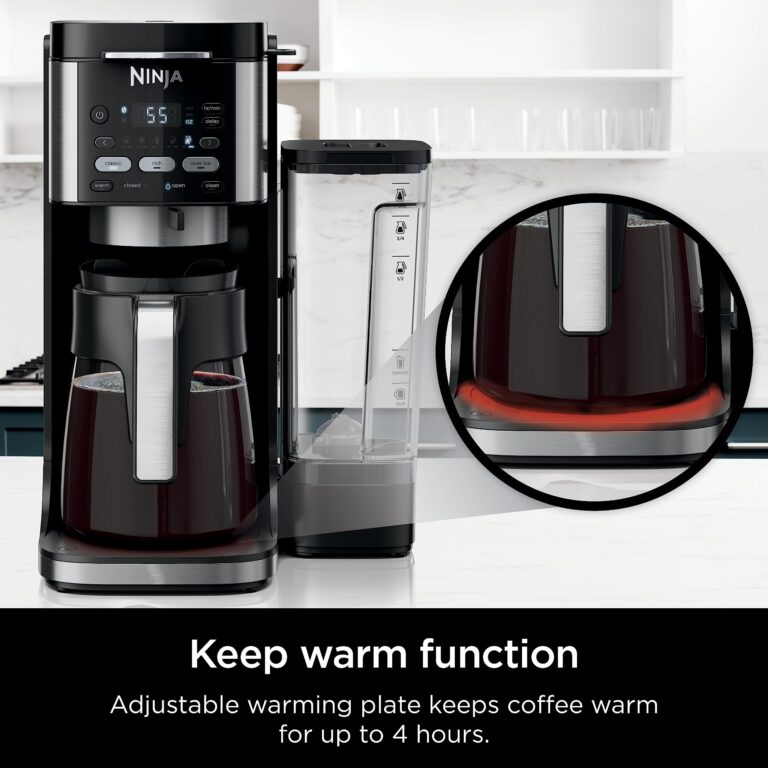 Ninja Drip Coffee Maker With K Cup Combo, DualBrew Pro Specialty Coffee Machine, Hot and Iced Coffee Maker Compatible with K-Cup Pods, 12 Cup Single Serve Coffee Maker with Paper Filter, CFP101 - Image 7