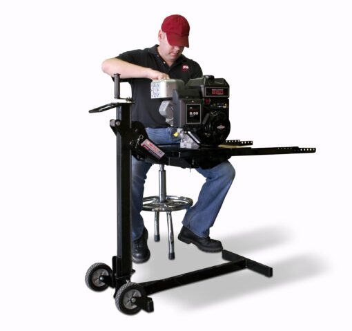 MoJack - Convertible Workbench Attachment for EZ MAX, XT, or PRO Lifts, Versatile, Compatibility, Riding Lawn Mower Maintenance and Repairs, 200lb Lifting Capacity, Lightweight & Portable - Image 2