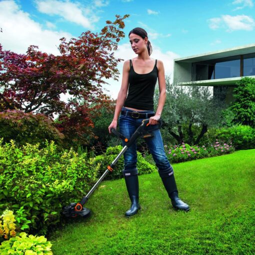 WORX WG163E.9 2-in-1 Wireless Edge Trimmer, 20V WG163E.9, Diameter 30 cm, Transforms into Edging Edging, Removable Handle, Protective Cover, Removable Head 90°, Delivered Without Battery or Charger - Image 13