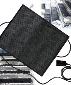 30'' x 30'' Snow Melting Mats Outdoor, Heated Snow Melting Mats, Electric Ice Melting Mats For Winter Snow Removal,Driveway Heating Mat For Snow,Heated Walkway Mats Outdoor With With 10ft Power Cord