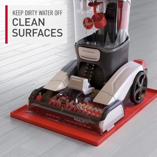 Hoover Dual Spin Pet+ Upright Carpet Cleaner Machine, Carpet Shampooer Machine for Home and Pets, Includes Storage Mat, Pair with a Hoover Carpet Cleaner Solution for a Bright, Refreshed Home - Image 3