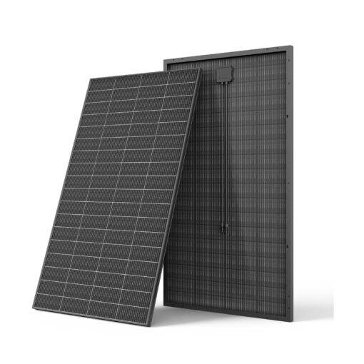 FivstaSola Bifacial 200 Watt Solar Panel, 12V 200W 16BB N-Type High Efficiency Solar Panels, 25% High Coversion Rate Solar Module PV Charge for RV Camping Home Boat Marine Off-Grid