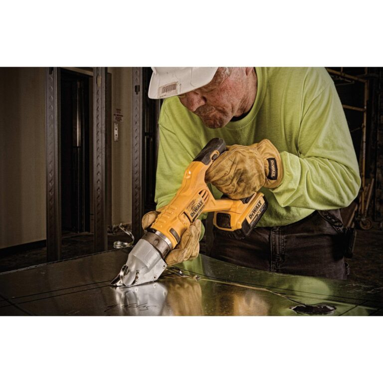 DEWALT 20V MAX Metal Shear/Cutter, Cordless, 360 Degree Pivoting Head, Cuts 14GA Material, Bare Tool Only (DCS494B) - Image 7