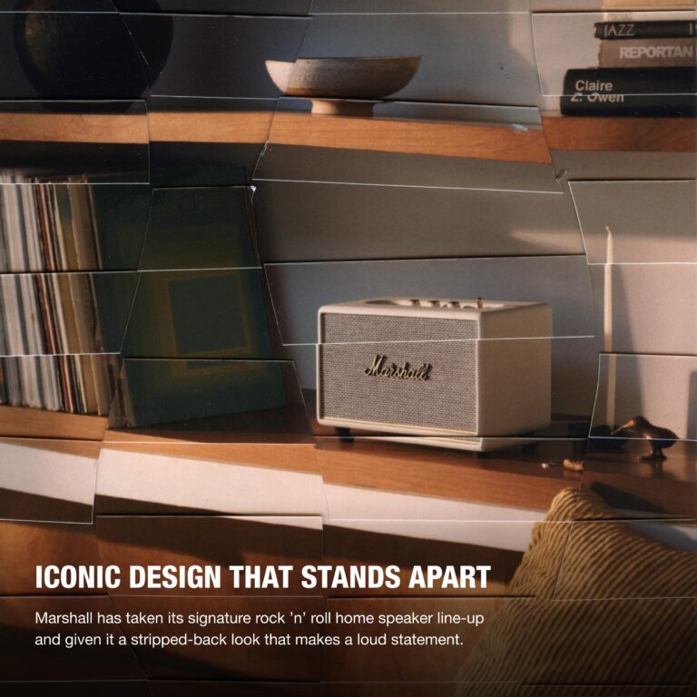 Marshall Acton III Bluetooth Speaker - Cream - Image 10