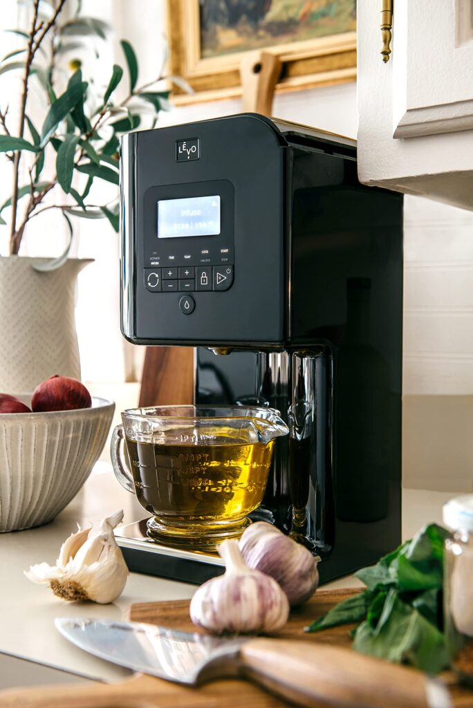 LEVO II - Herbal Oil Infusion Machine - Botanical Extractor - Herb Dryer, Decarboxylator, & Oil Infuser - Easy Edible Infusion Maker - for Tinctures, Infused Gummies, Brownies, & More - Honey Cream - Image 3