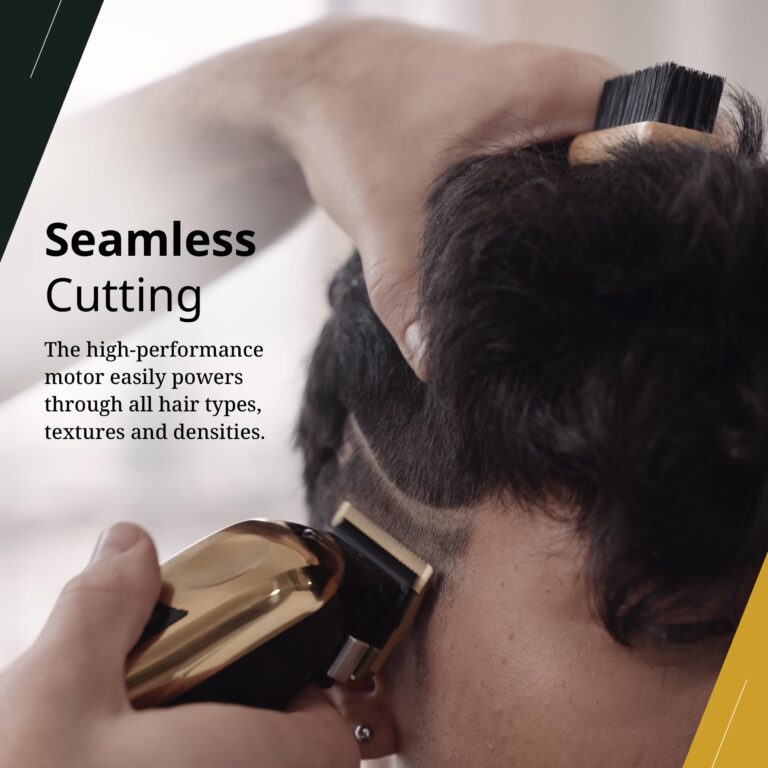 Wahl Professional 5 Star Cordless Magic Clip Gold High Performance Hair Clipper 100 Minute Run Time Lithium Ion Gold - Image 5