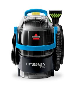 Bissell Little Green Pro Portable Carpet & Upholstery Cleaner and Car/Auto Detailer with Deep Stain Tool, 3" Tough Stain Tool, Plus Two 8 oz. Trial-Size Formulas, 3194