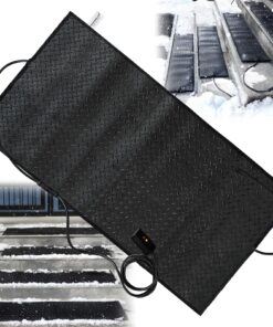 anqaros Heated Snow Melting Mats,40x60in Snow Melting Mats Outdoor,Electric Ice Melting Mats for Winter Snow Removal,Driveway Heating Mat for Snow,Heated Walkway Mats Outdoor with 10ft Power Cord